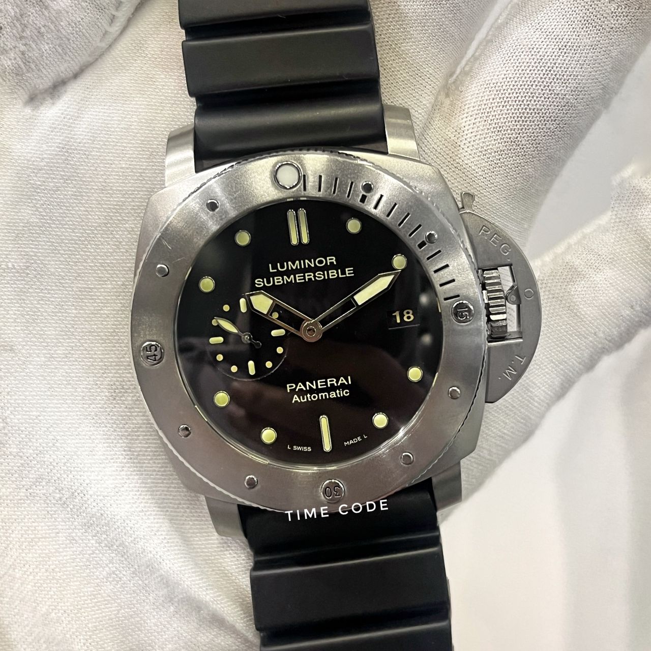 PANERAI LUMINOR SUBMERSIBLE 1950 47MM 3 DAYS AUTOMATIC -PAM00305