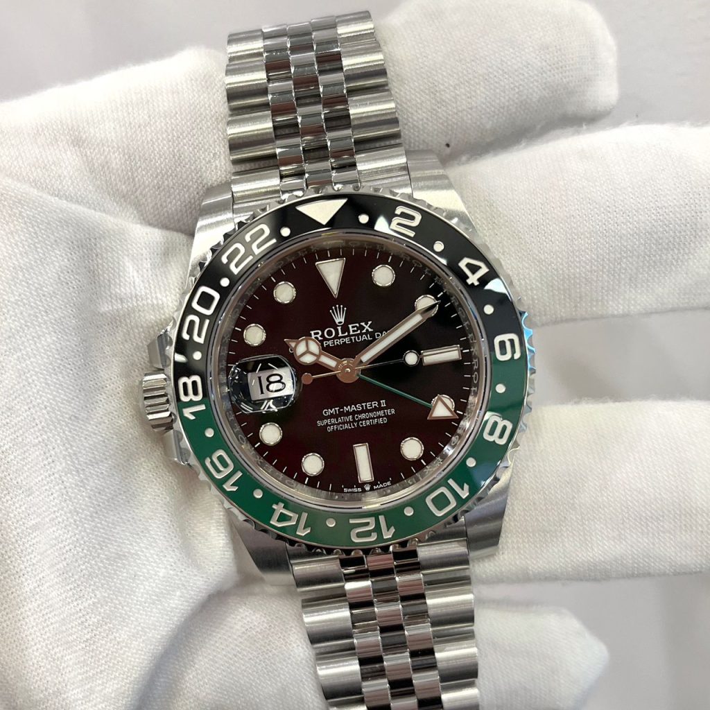 ROLEX GMT-MASTER II 40MM SPRITE JUBILEE BRACELET -126720VTNR