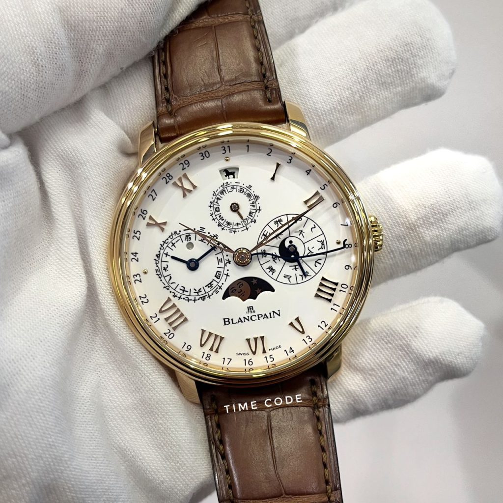 BLANCPAIN VILLERET TRADITIONAL CHINESE CALENDAR -0888-3631-55B