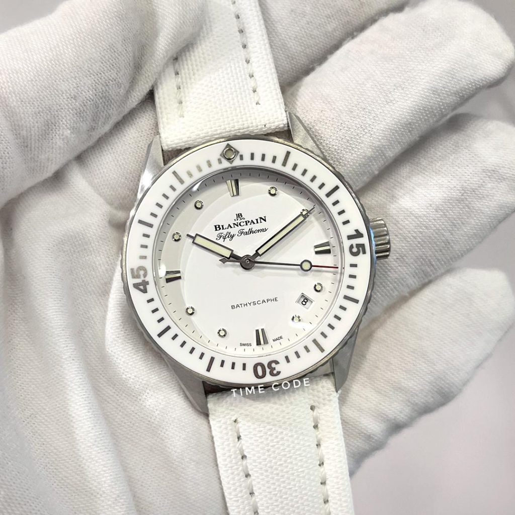 BLANCPAIN FIFTY FATHOMS BATHYSCAPHE 38MM -5100.1127.W52A