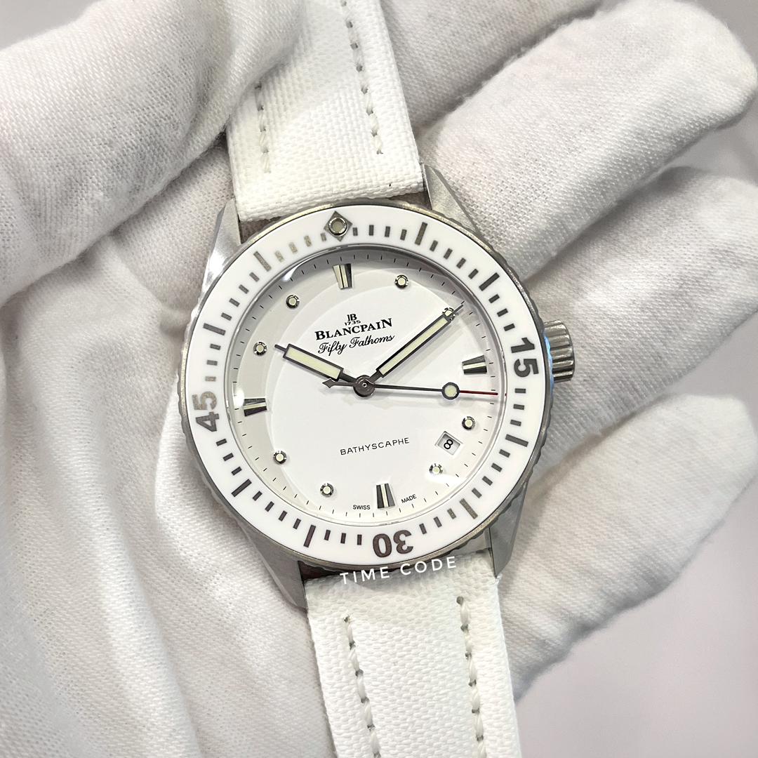 BLANCPAIN FIFTY FATHOMS BATHYSCAPHE 38MM -5100.1127.W52A