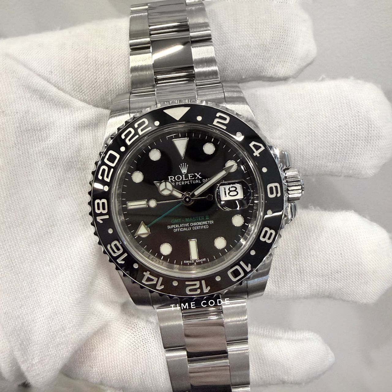 ROLEX GMT-MASTER II 40MM BLACK -116710LN