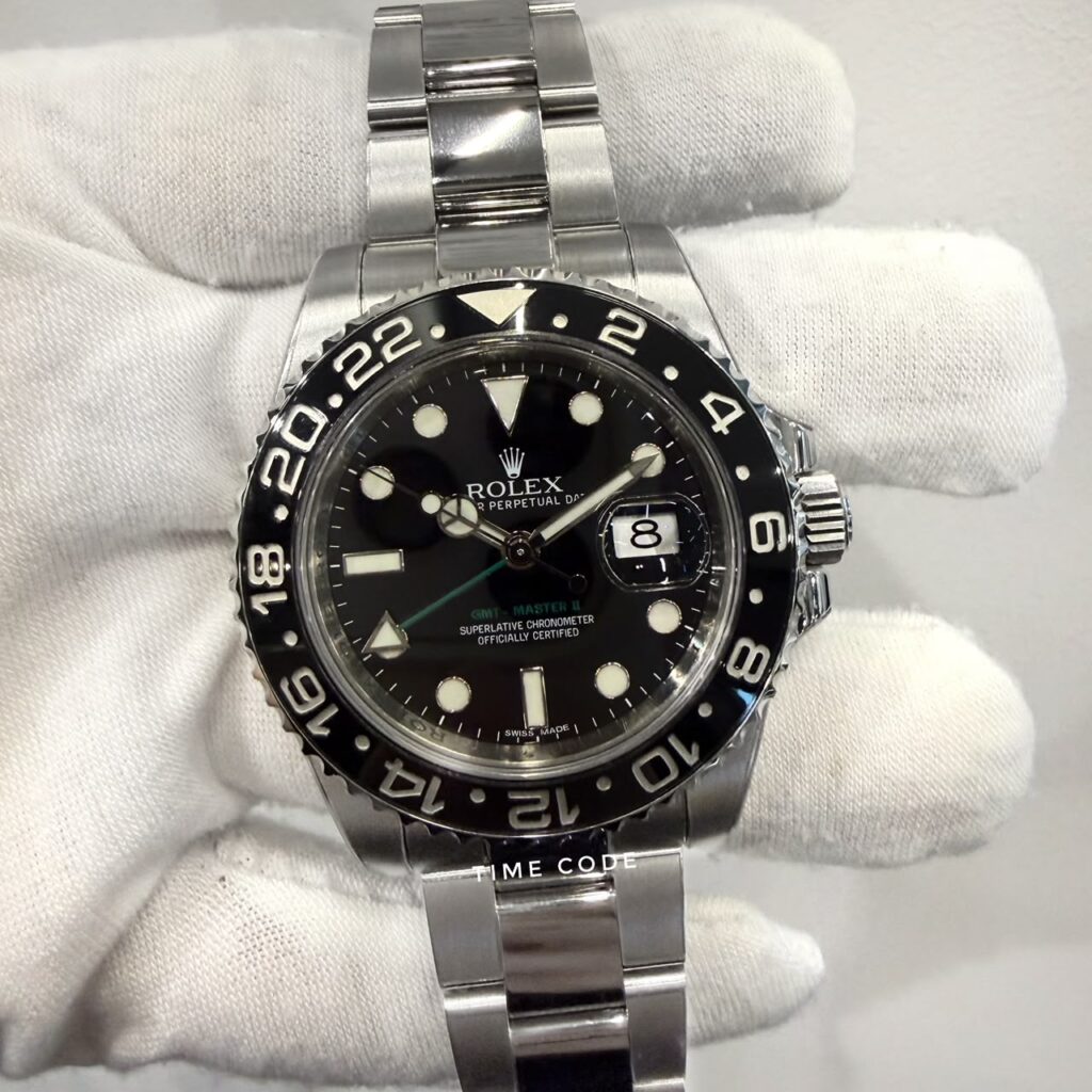 ROLEX GMT-MASTER II 40MM BLACK -116710LN
