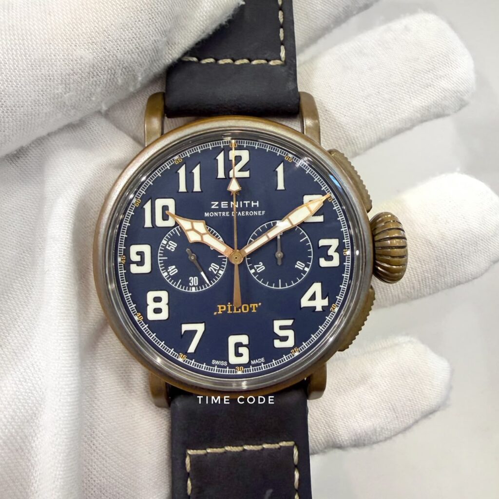 ZENITH PILOT TYPE 20 CHRONOGRAPH EXTRA SPECIAL BRONZE -29.2430.4069/57.C808
